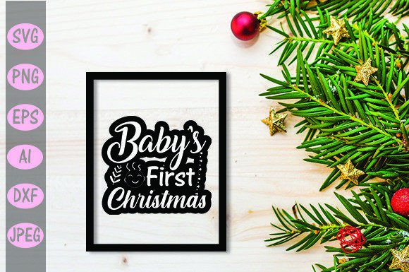 Baby's First Christmas SVG: A Designer's Review