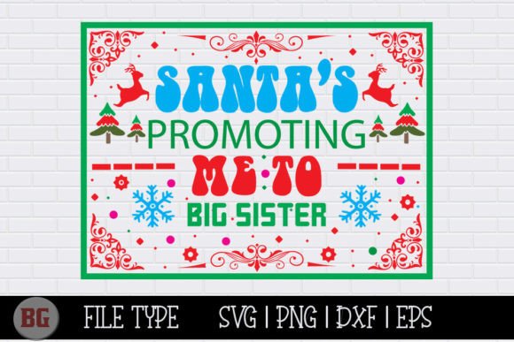 Christmas SVG - Santa's Promoting Me to: A Designer's Review