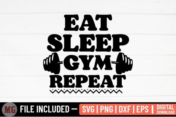 Eat Sleep Gym Repeat SVG: A Designer's Real-World Review