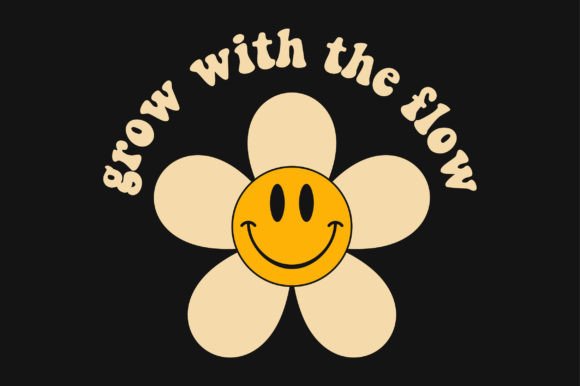 Grow with the Flow Retro SVG: A Designer's Review