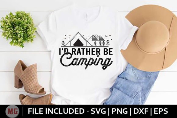 I'd Rather Be Camping SVG: A Designer's Field Test