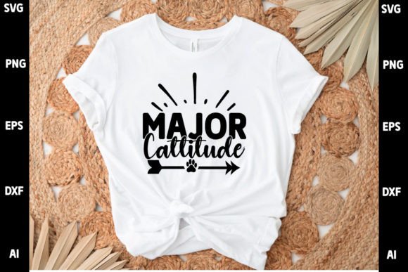 Major Cattitude SVG Design: A Pro Review for Embroidery