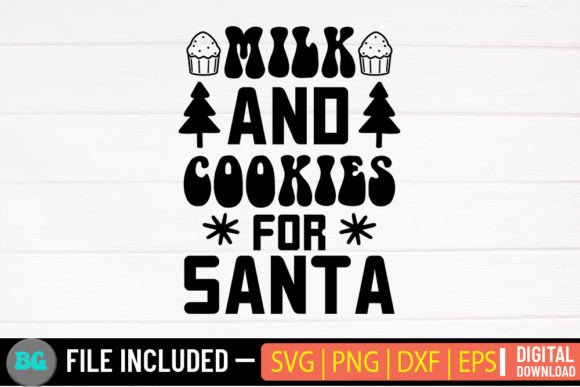 Milk Cookies for Santa: A Designer's Christmas SVG Review