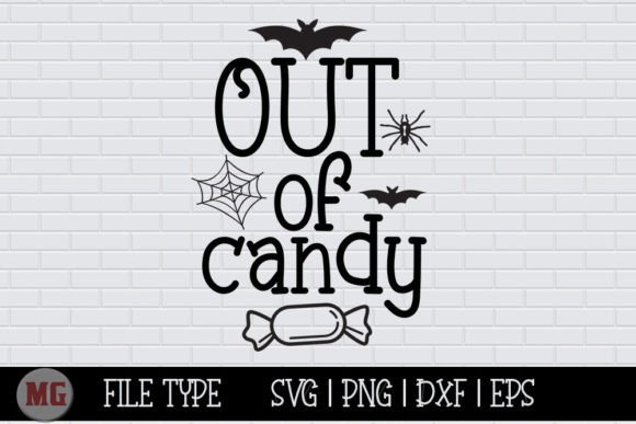 Out of Candy - Halloween SVG: A Designer's Review