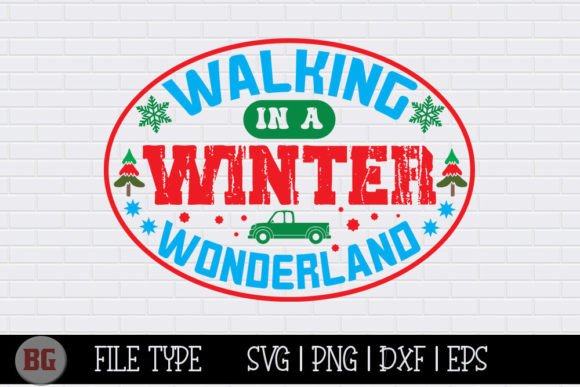 Review: Christmas SVG - Walking in a Winter Wond for Embroidery