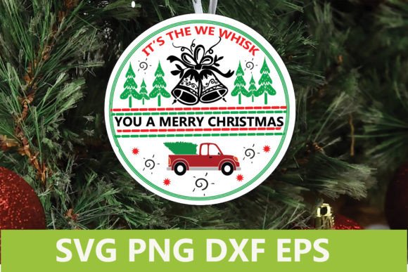 Review: It's the We Whisk Y Christmas Sign SVG for Embroidery