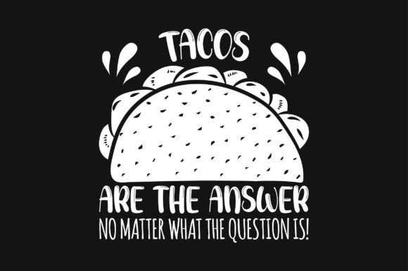 Review: Tacos Typography Minimalist SVG for Embroidery